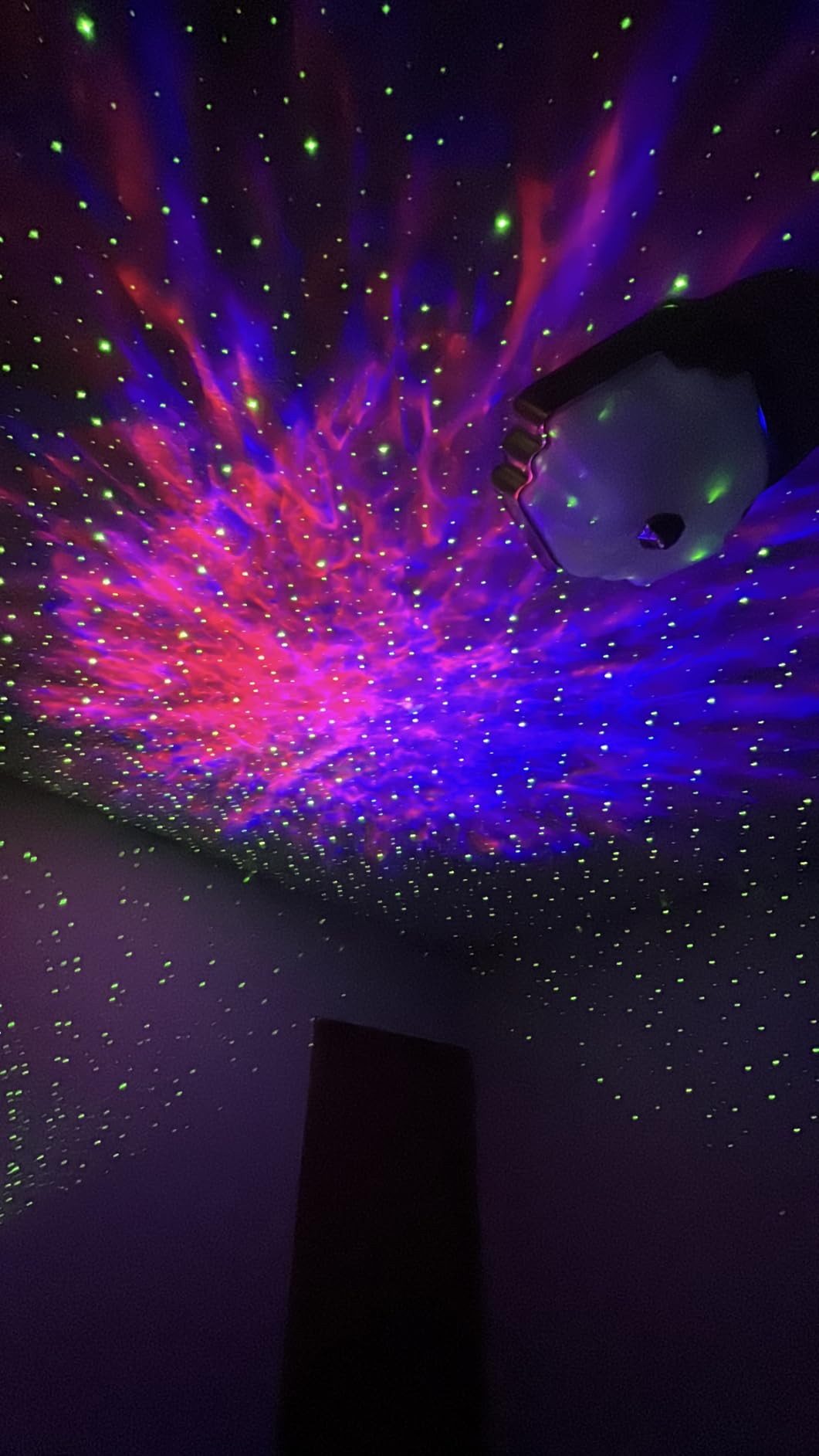Galaxy Projector for Bedroom,15-Color Galaxy Light Projector Star Projector for Kids Night Light Projector Night Light for Kids,Remote 15 White Noise Sound Machine Ceiling Star Lights for Bedroom Gift customer photo 2