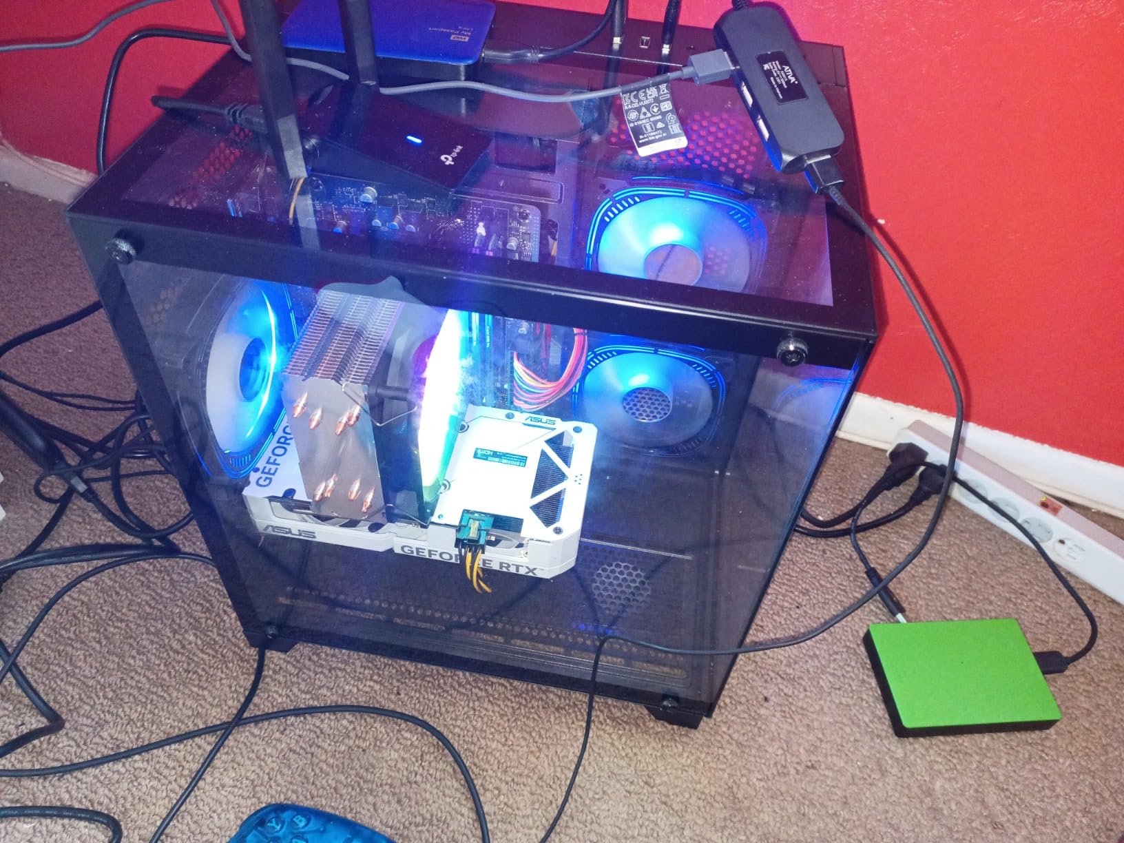 LXZ Gaming PC Desktop Computer - Ryzen 5 5500, Radeon RX 6500XT 4GB, 16GB DDR4 RAM, 512GB NVME SSD, Prebuilt Tower PC for Home & Office Work customer photo 1
