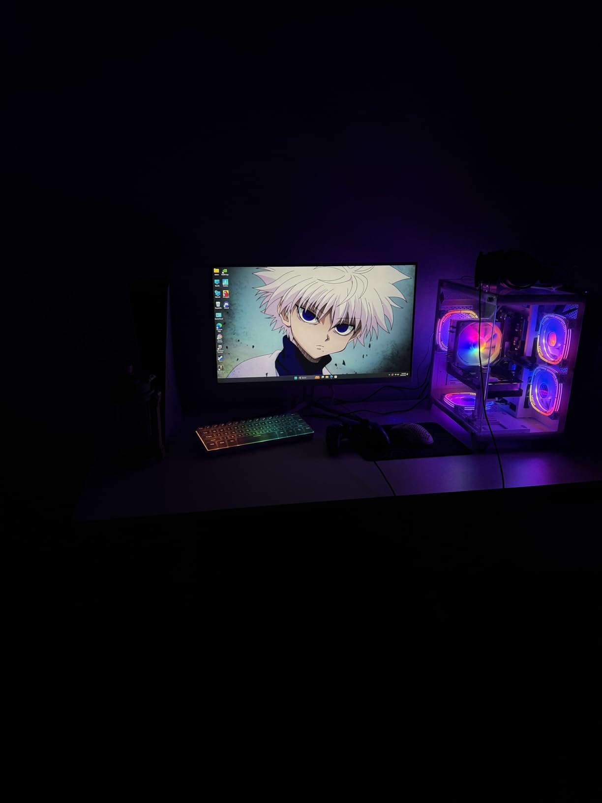 LXZ Gaming PC Ryzen 5 5500, GeForce RTX 3050 8GB, 16GB DDR4 RAM, 512GB NVME 3.0 SSD, White Prebuilt Desktop Computer for Gaming & Productivity customer photo 2