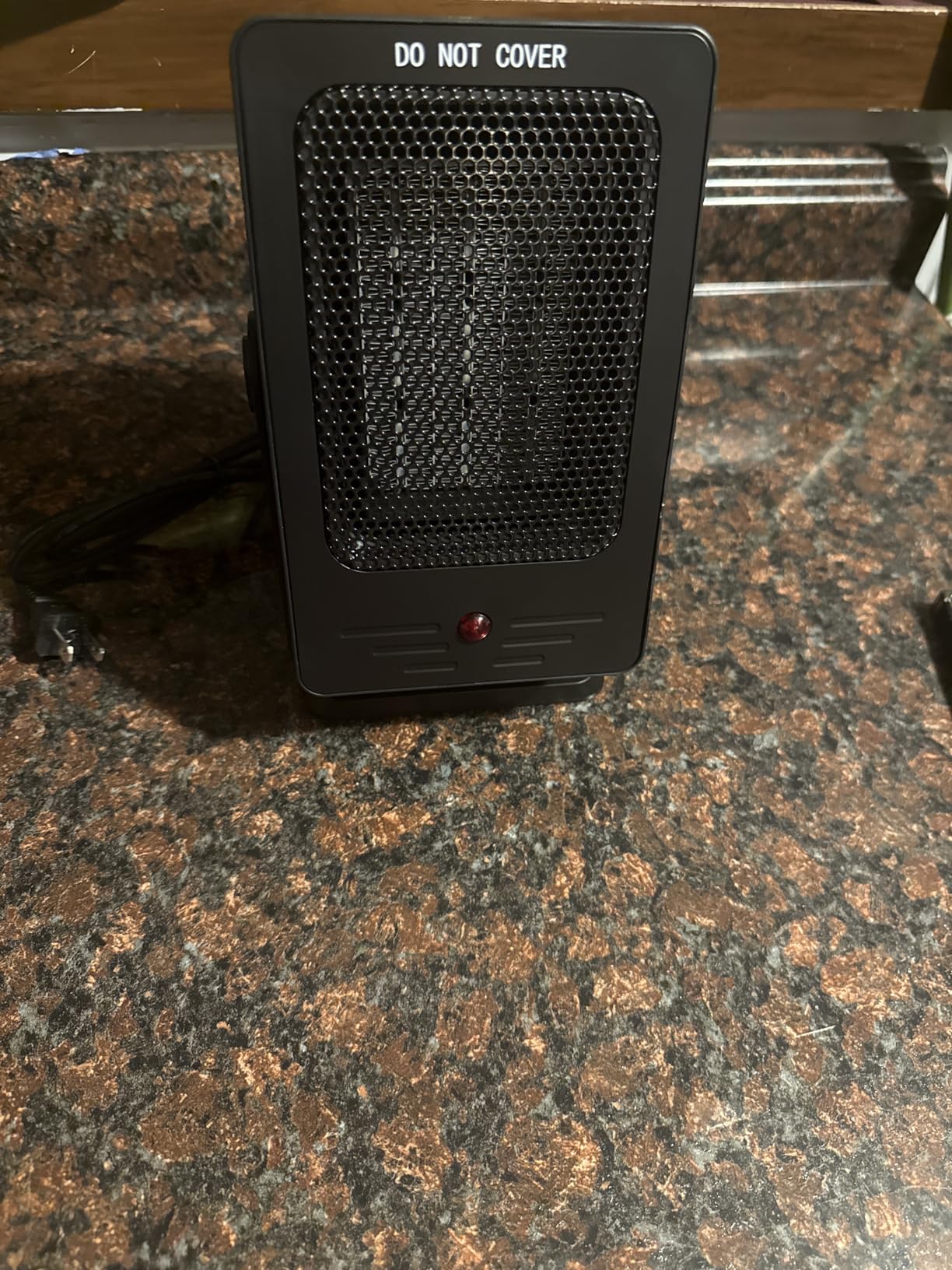 Space Heater for Indoor Use,Desktop Small PTC Heater with 2s Fast Heating,Tip-Over&Overheat Protection,60°Adjustable Angle Portable Personal Electric Heater for Office,Bedroom,Garage customer photo 1