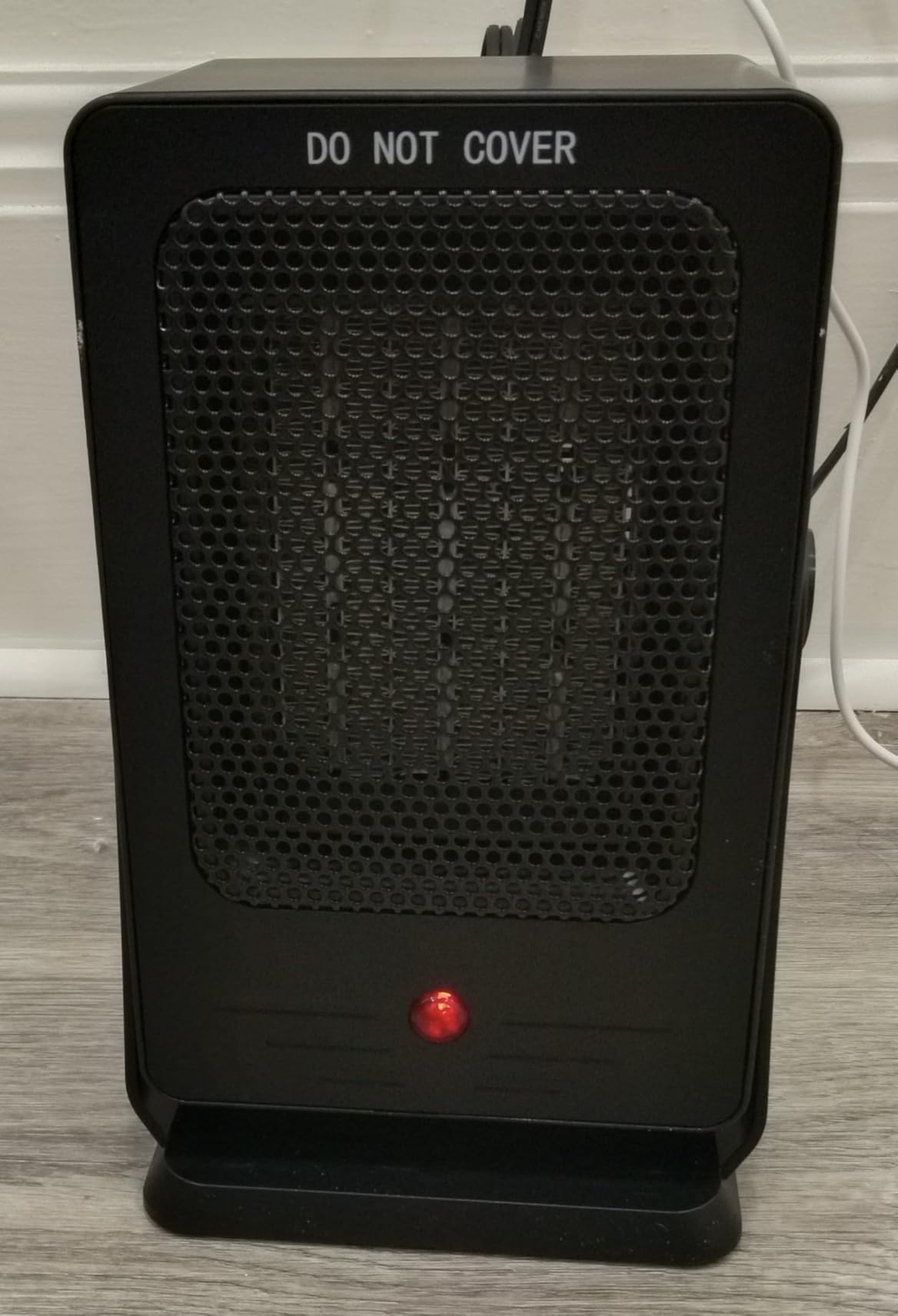 Space Heater for Indoor Use,Desktop Small PTC Heater with 2s Fast Heating,Tip-Over&Overheat Protection,60°Adjustable Angle Portable Personal Electric Heater for Office,Bedroom,Garage customer photo 2