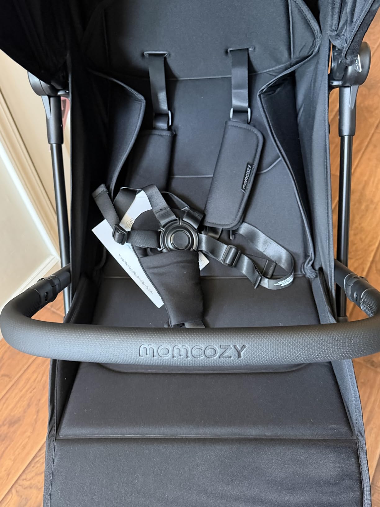 Momcozy TuckGo Lightweight Travel Stroller, One Click Fold for Toddlers 6M-3Y, 33L Bottom Storage, Compact Easier Air Travel, Travel Bag Included, 3-Position Recline, UPF 50+ Canopy, 5-Point Harness customer photo 2