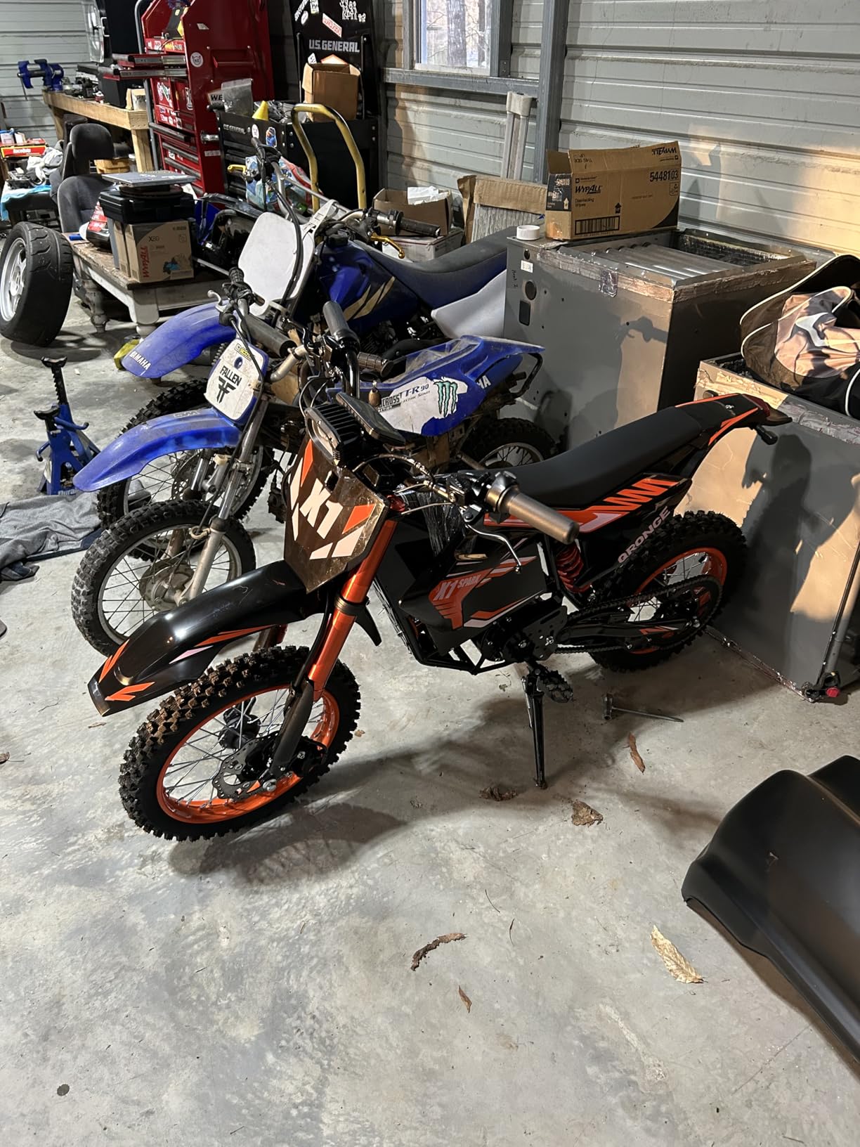 QRONGE X1 Spark Electric Dirt Bike, Electric-Bike with 60V 28.8Ah Battery, 4500 Peak Motor, 50MPH, Electric Motorcycle for Mountain Off-Road Adults Teens customer photo 1