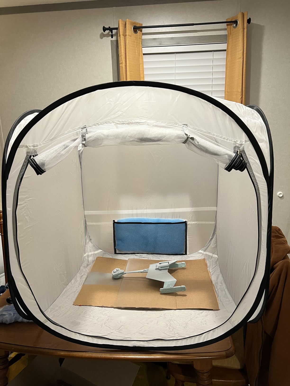 CooTentler Waterproof Portable Paint Booth 20x12.5x10ft Rainproof Spray Shelter with 8pcs Roll-up Mesh Windows & Floor Portable Spray Tent for Cars, Auto Parts and Furniture Painting customer photo 1