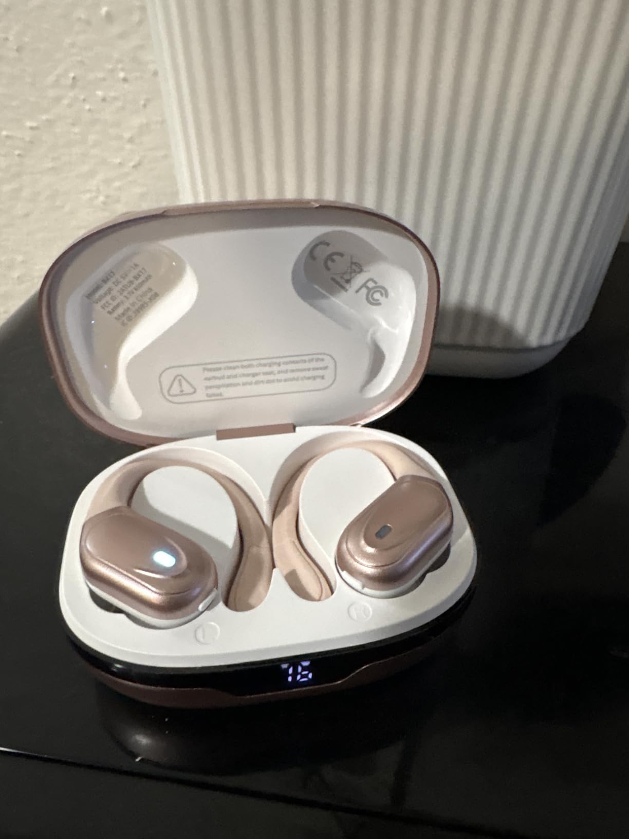 HAOYUYAN BX17 Wireless Earbuds, Sports Bluetooth Headphones customer photo 1