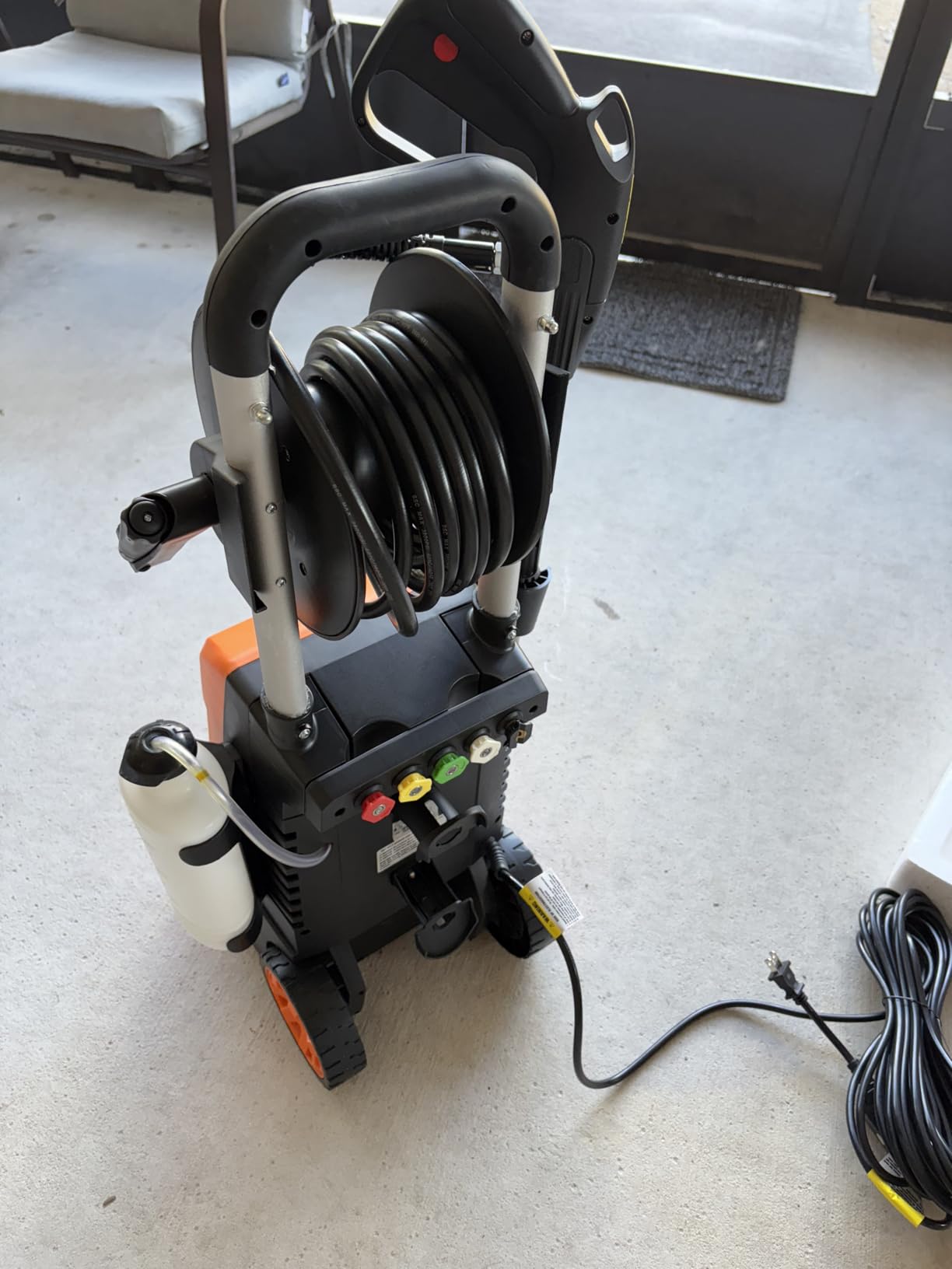 Gas Powered Pressure Washer 4200 PSI Gas Power Washer 4.0 GPM 212CC Commercial High Pressure Washer Cleaner, with 25ft Hose, Spray Gun and Extension Wand, 5 Quick Connect Nozzles, Copper Pump customer photo 2