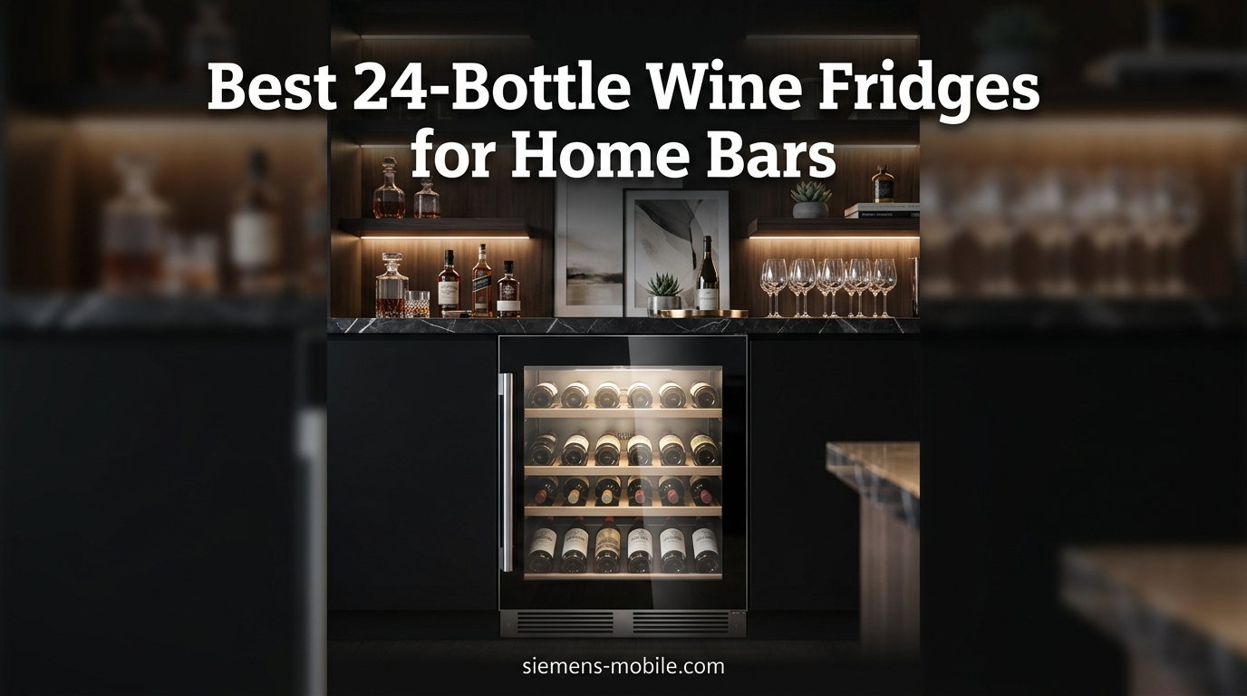 Best 24-Bottle Wine Fridges for Home Bars