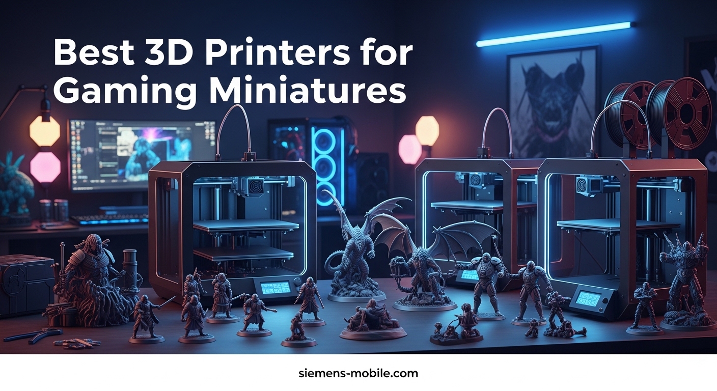 Best 3D Printers for Gaming Miniatures