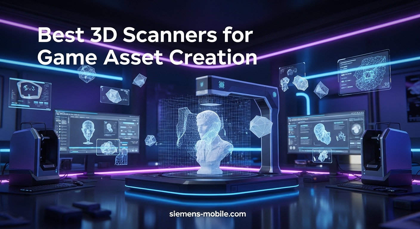 Best 3D Scanners for Game Asset Creation