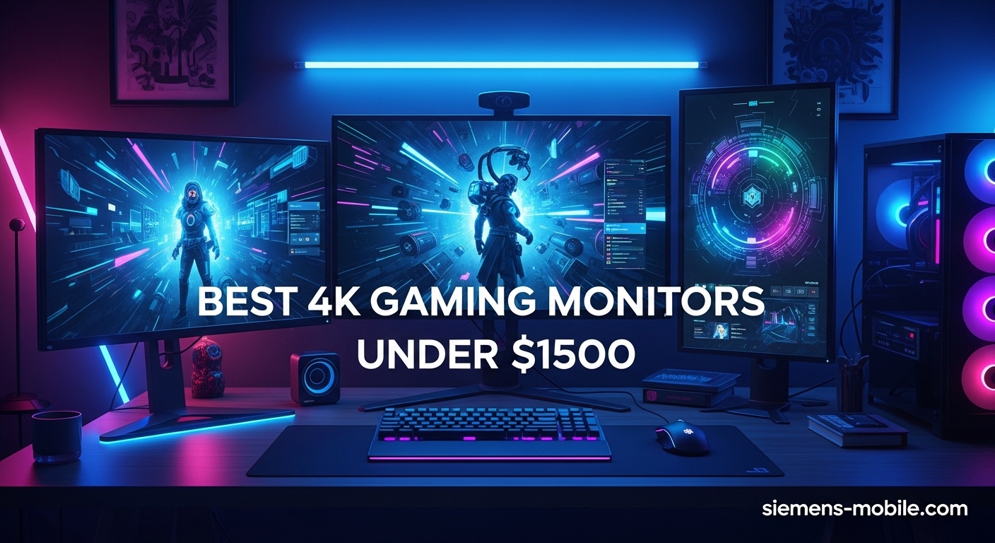 Best 4K Gaming Monitors Under $1500
