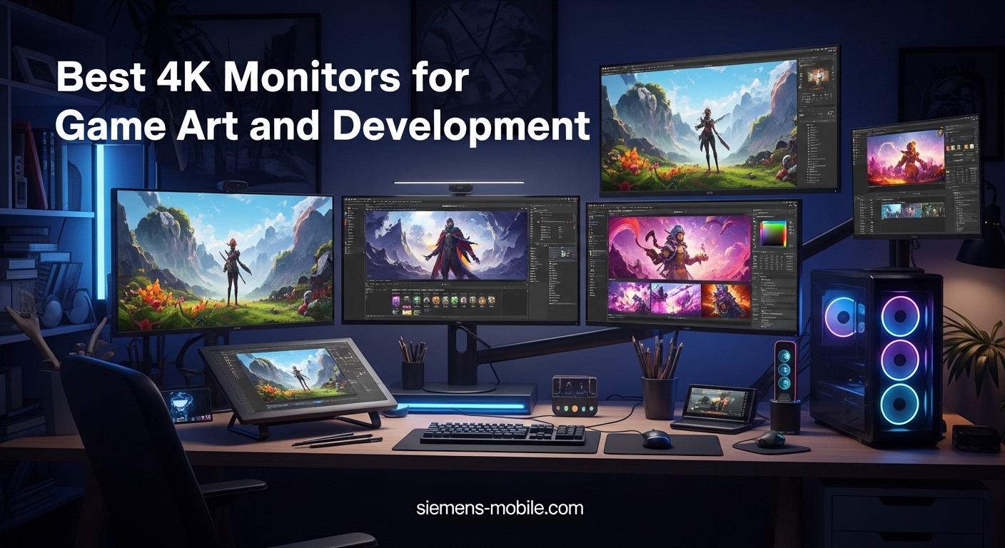 Best 4K Monitors for Game Art and Development