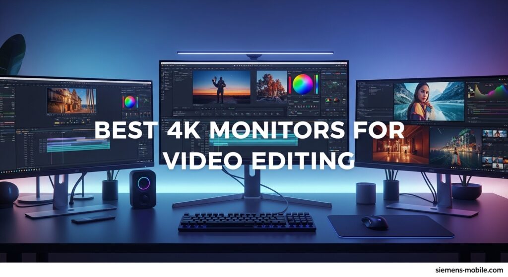 Best 4K Monitors for Video Editing