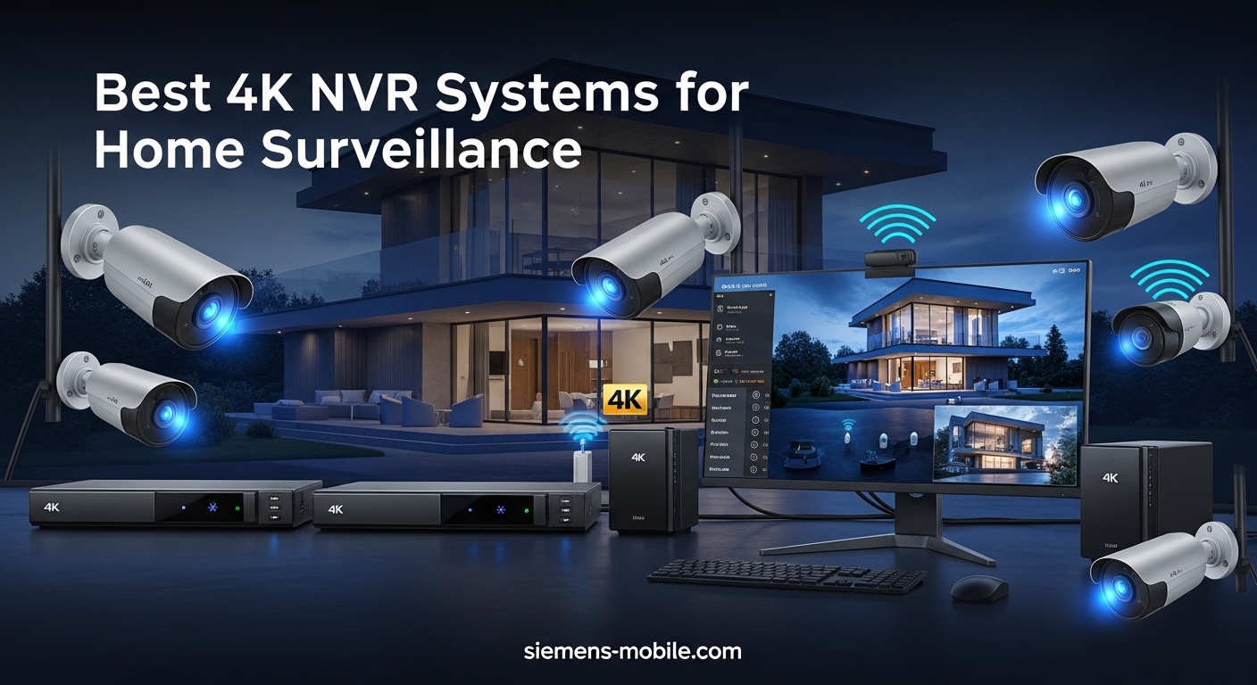 Best 4K NVR Systems for Home Surveillance