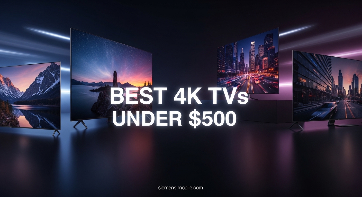 Best 4K TVs Under $500