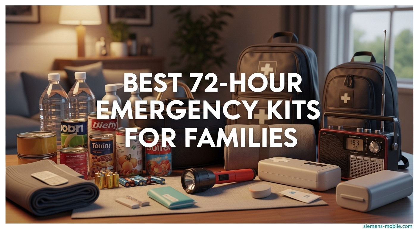 Best 72-Hour Emergency Kits for Families