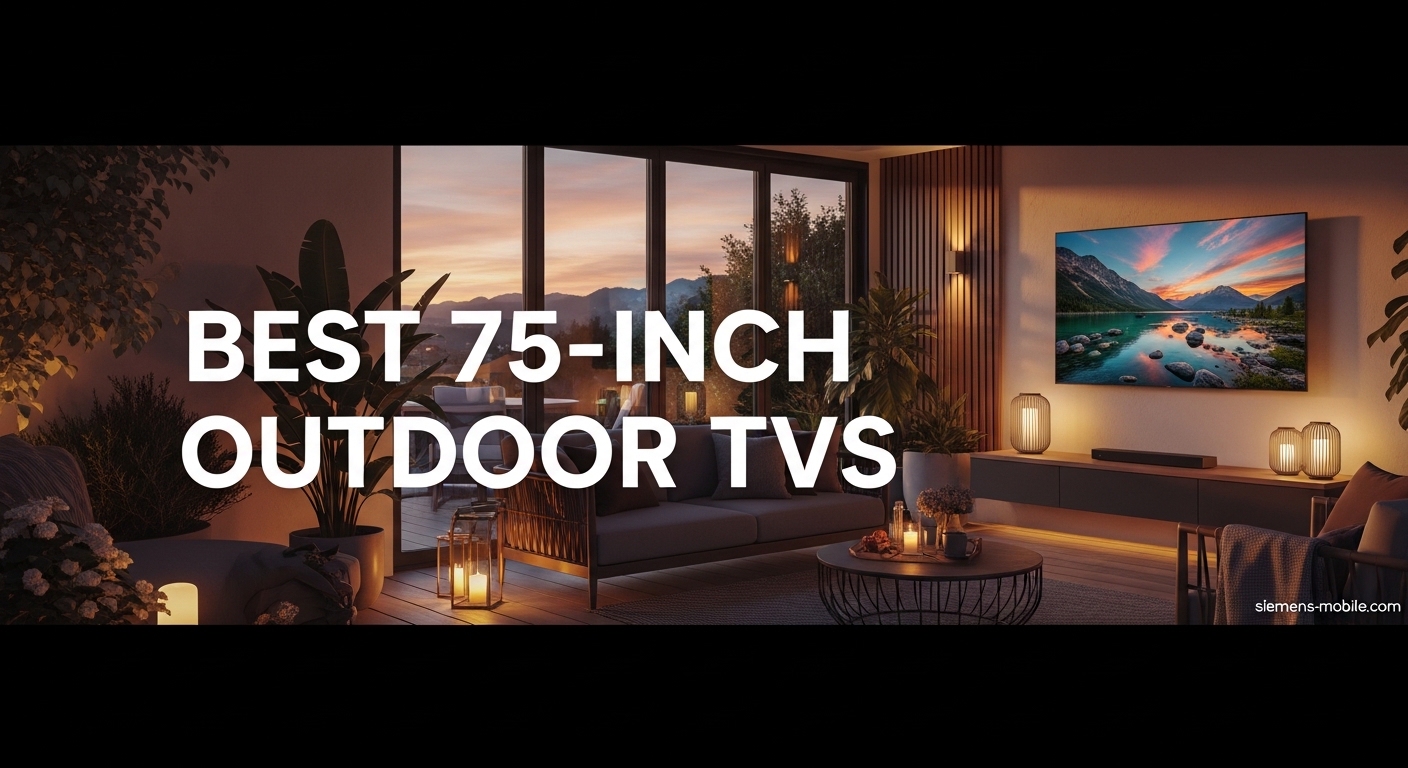 Best 75-Inch Outdoor TVs