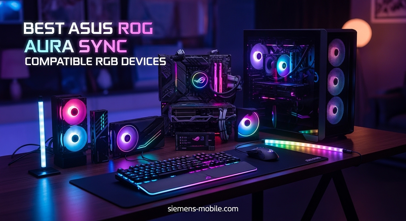 Best ASUS ROG Aura Sync Compatible RGB Devices