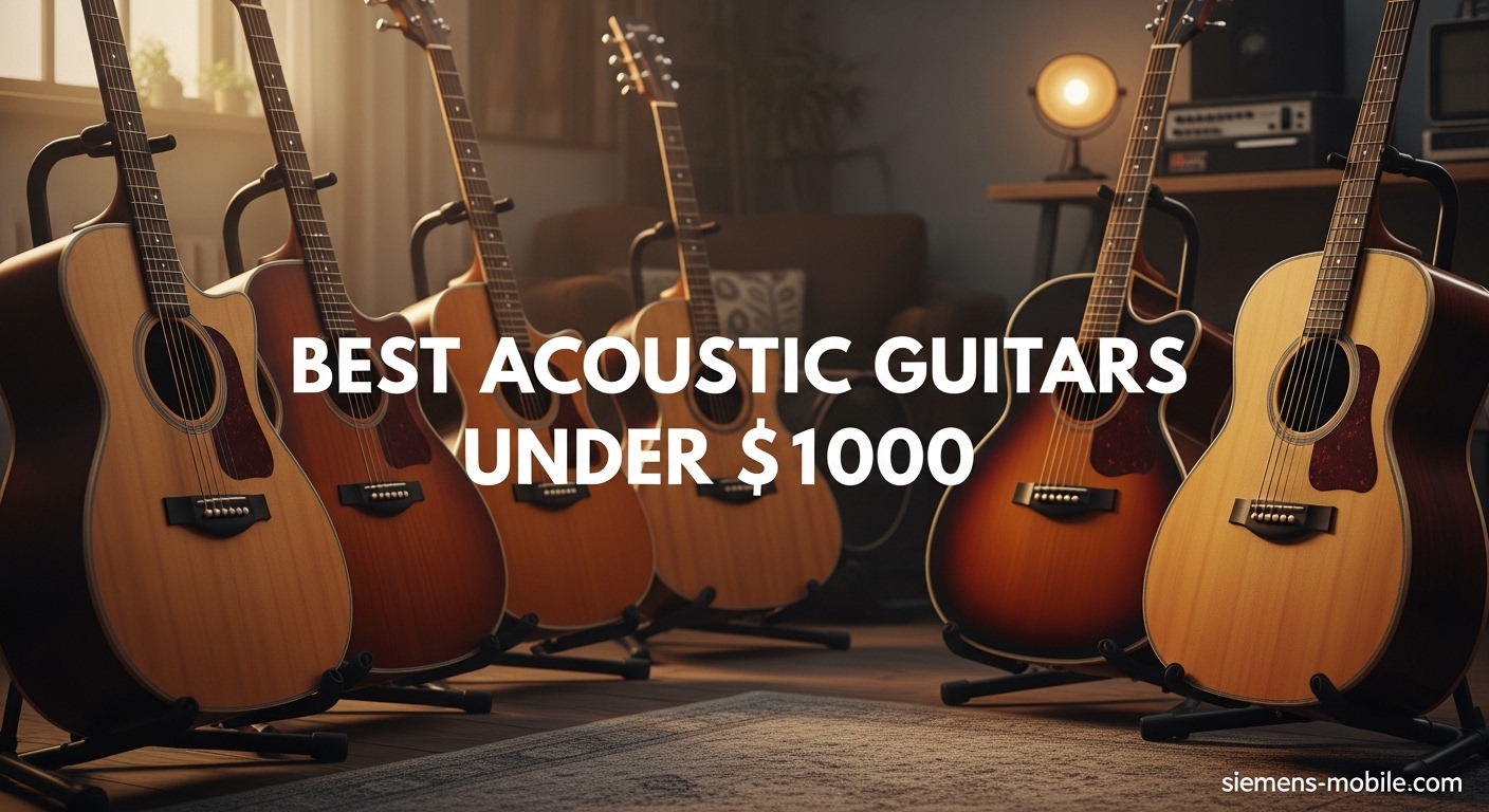 Best Acoustic Guitars Under $1000