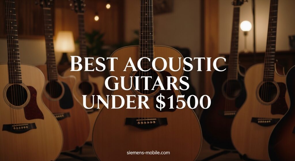 Best Acoustic Guitars Under $1500