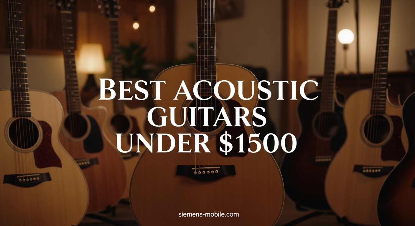 Best Acoustic Guitars Under $1500