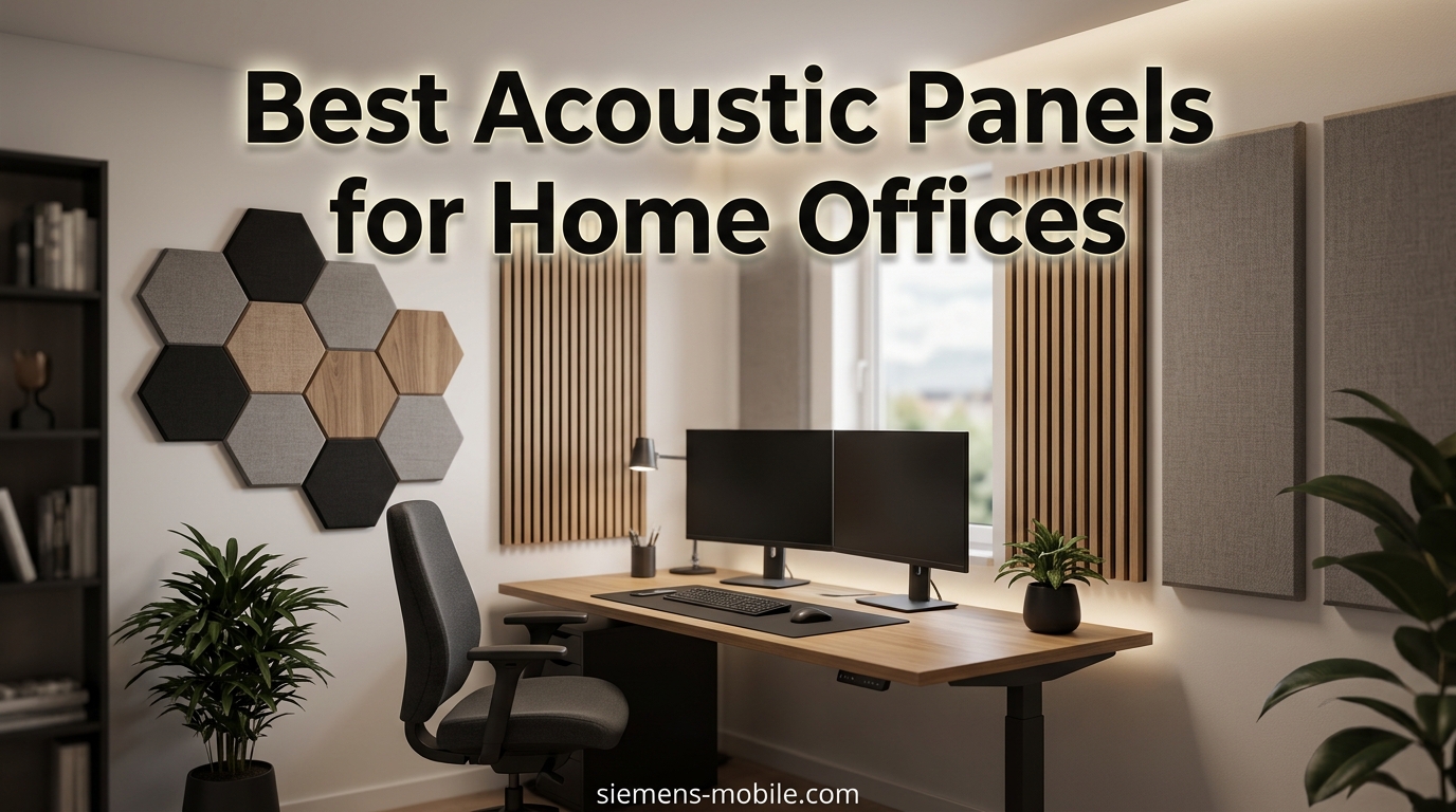 Best Acoustic Panels for Home Offices