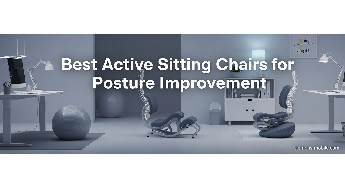 Best Active Sitting Chairs for Posture Improvement