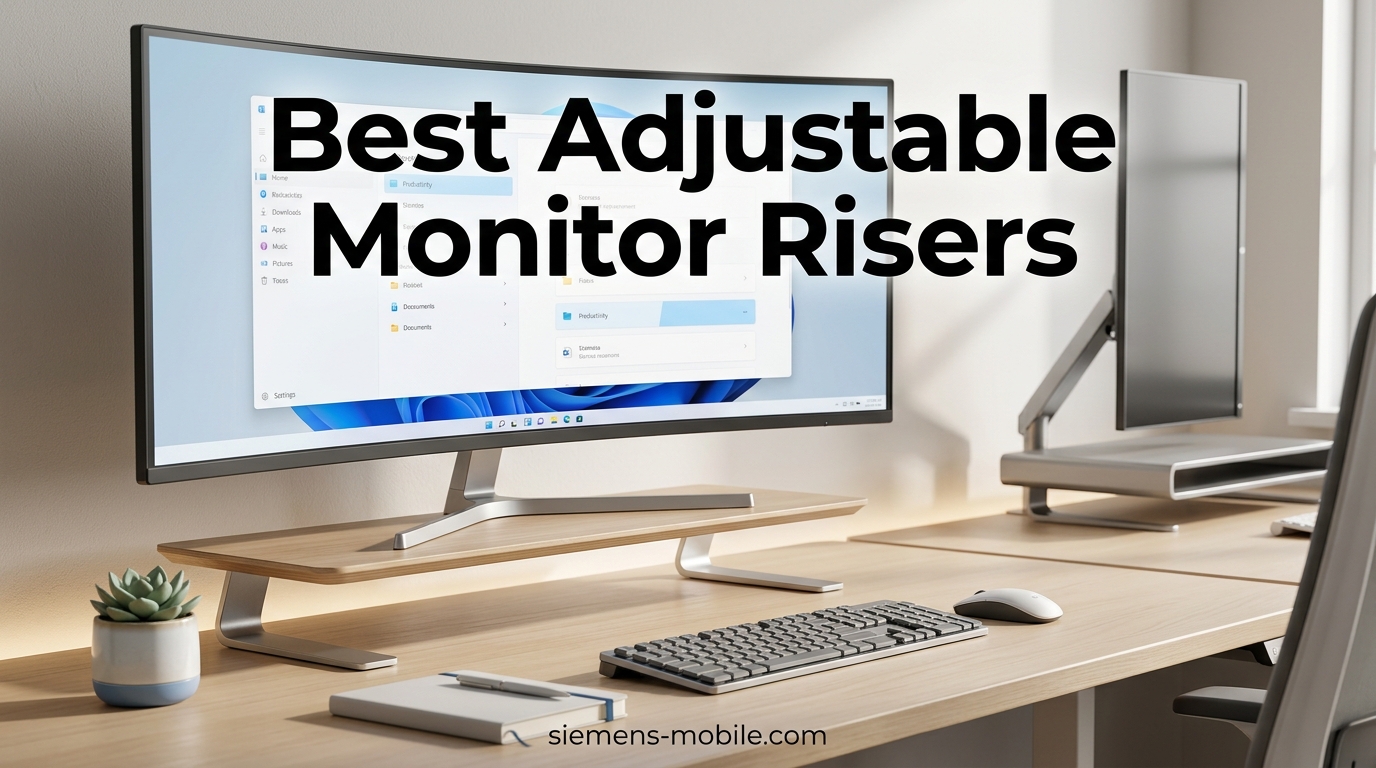 Best Adjustable Monitor Risers