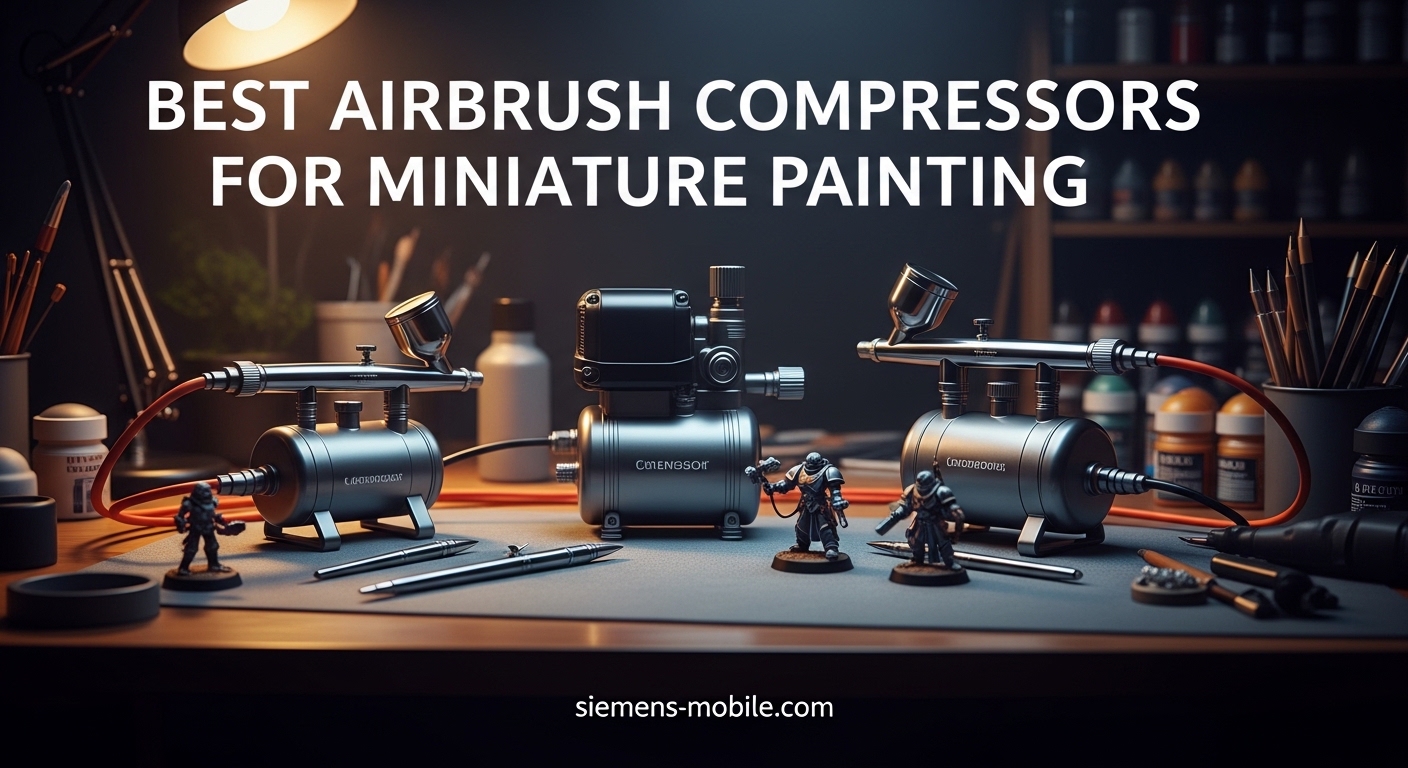 Best Airbrush Compressors for Miniature Painting
