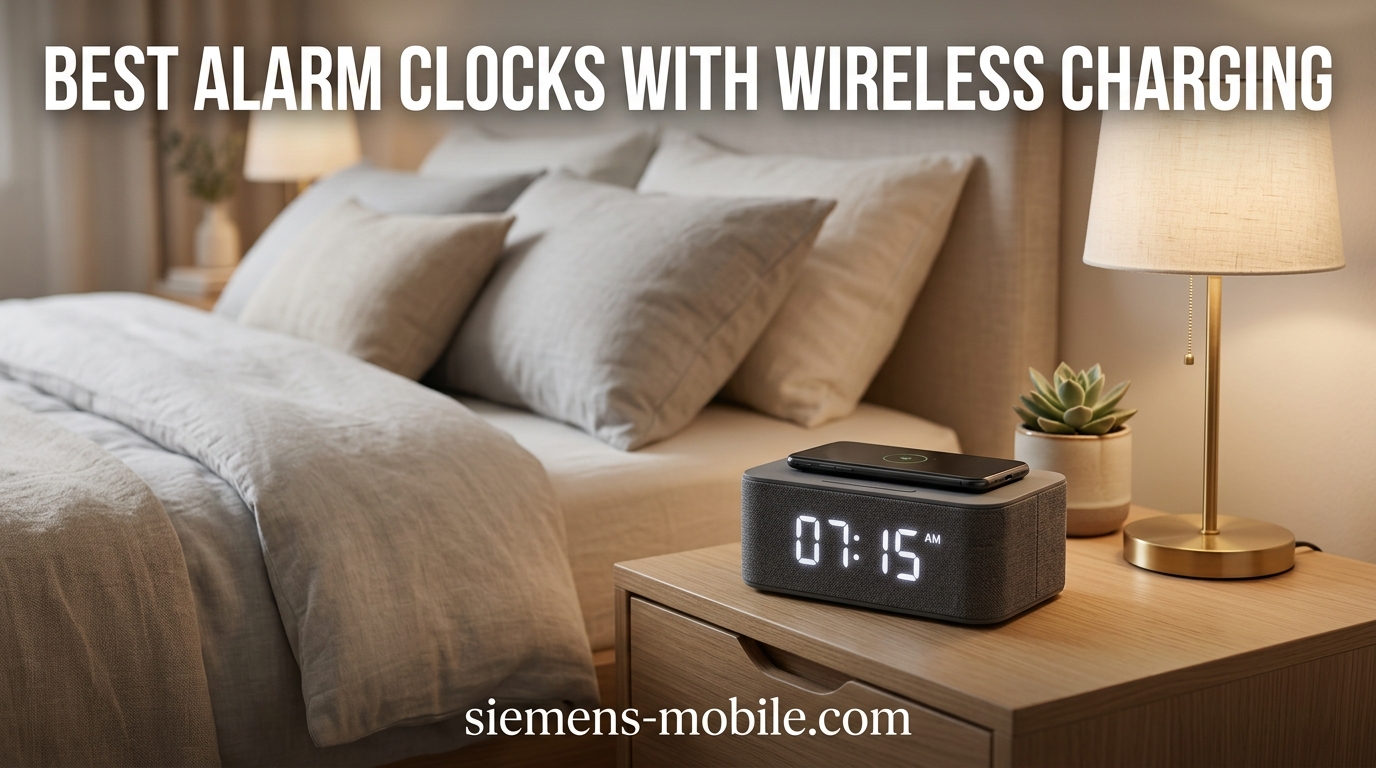 Best Alarm Clocks with Wireless Charging