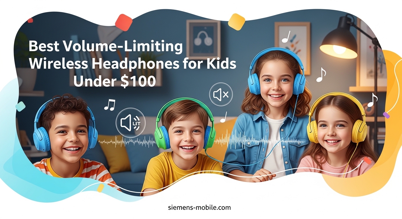 Best Volume-Limiting Wireless Headphones for Kids Under $100