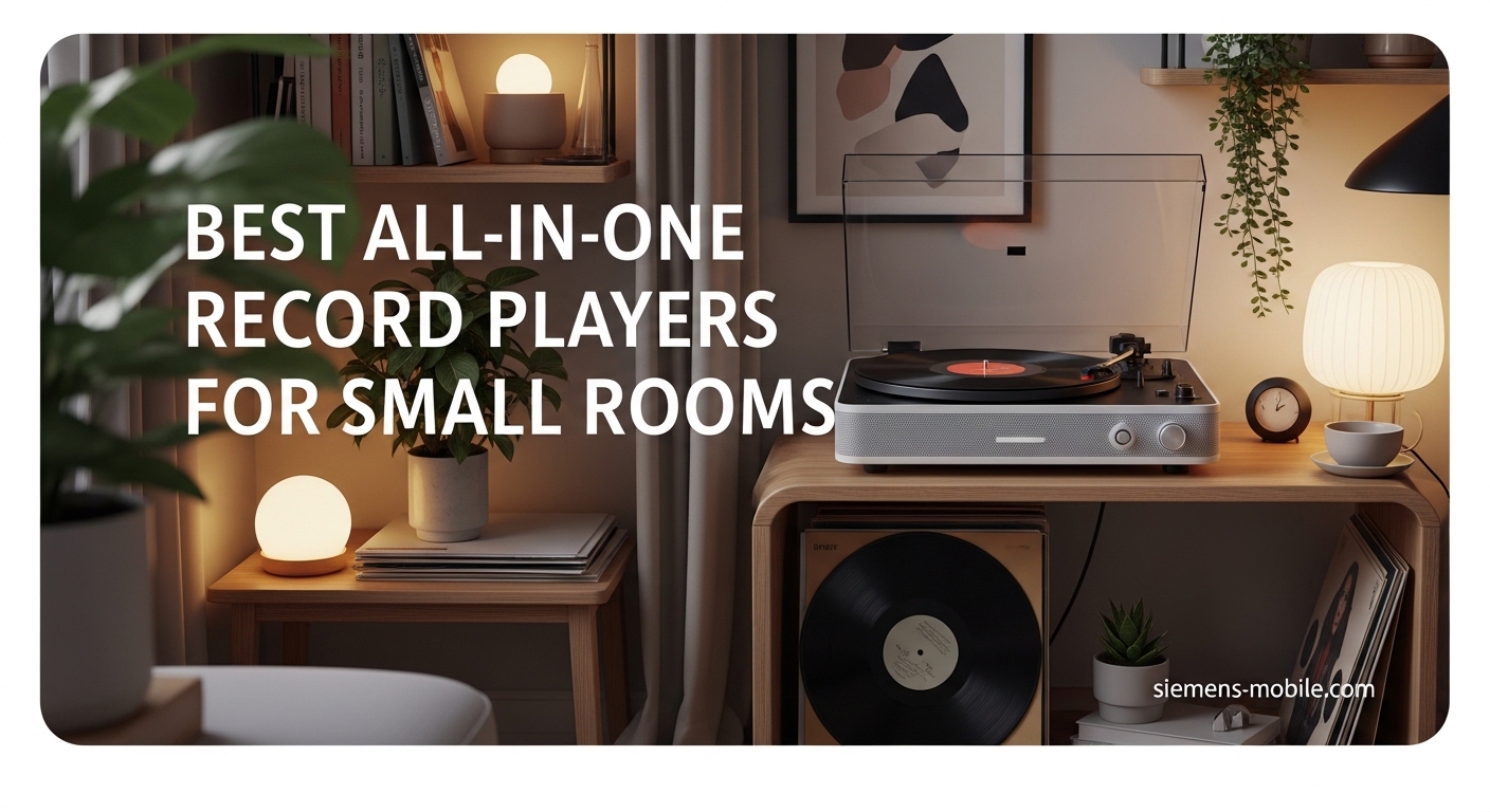 Best All-in-One Record Players for Small Rooms