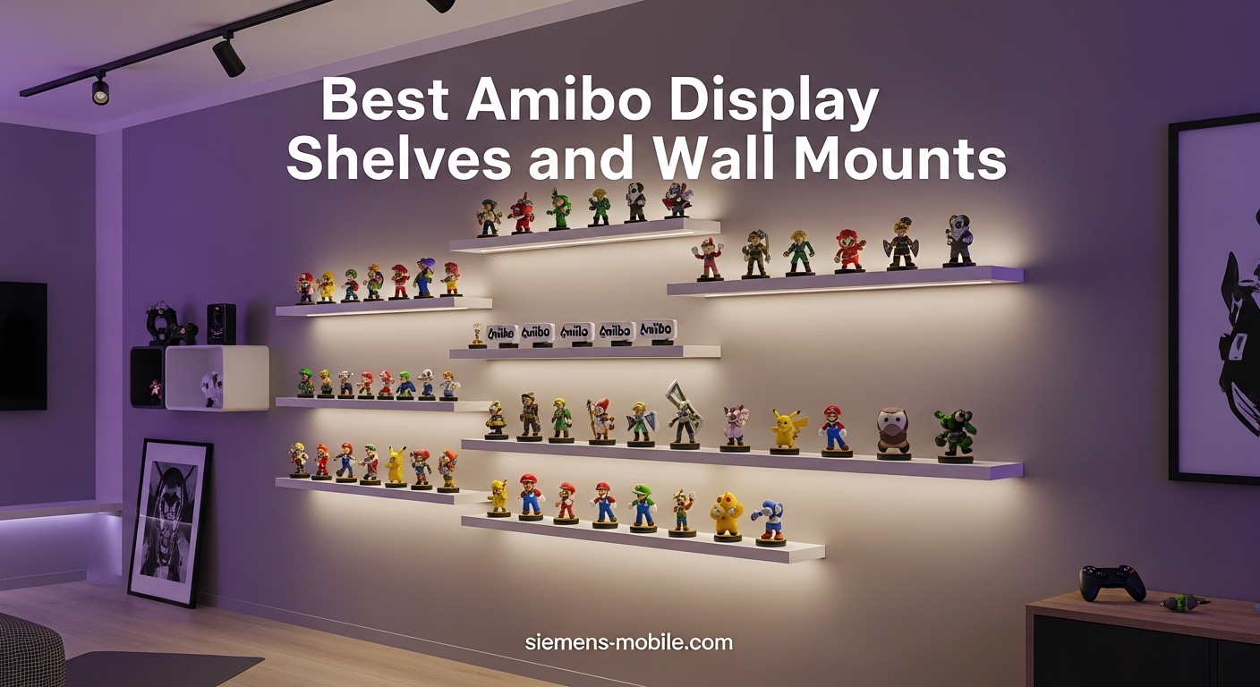 Best Amiibo Display Shelves and Wall Mounts