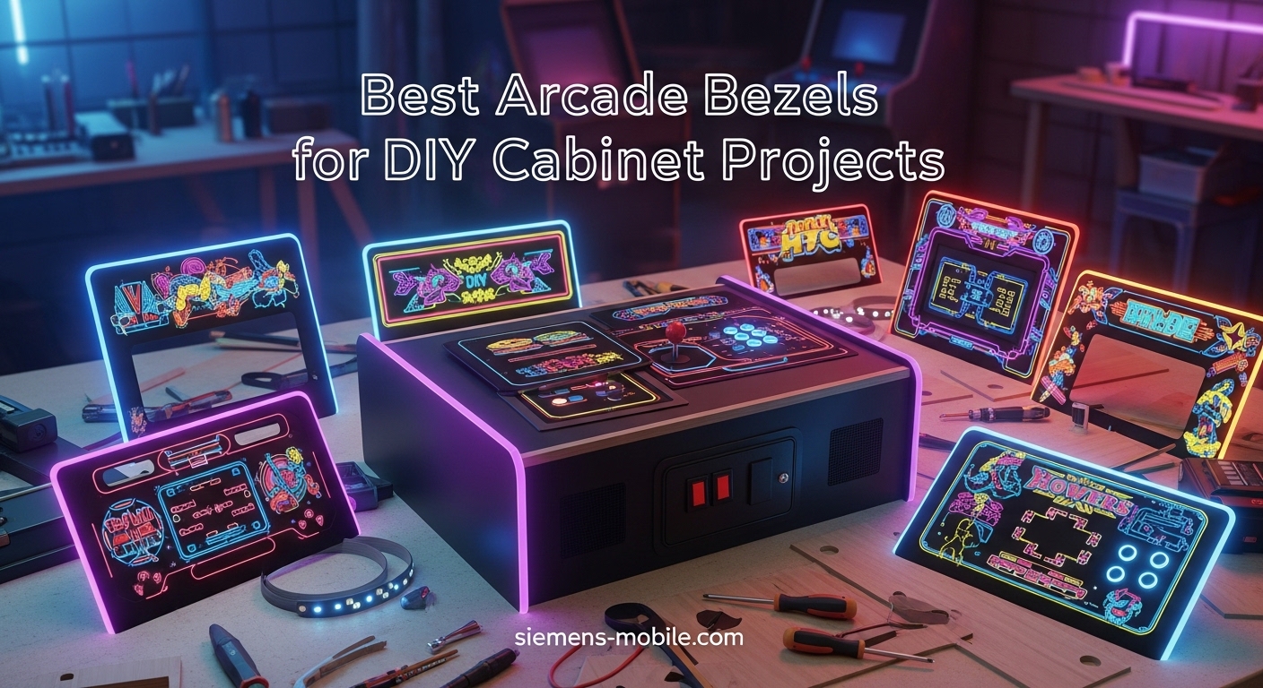 Best Arcade Bezels for DIY Cabinet Projects