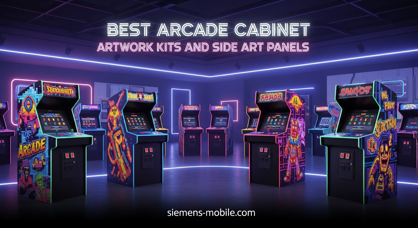 Best Arcade Cabinet Artwork Kits and Side Art Panels