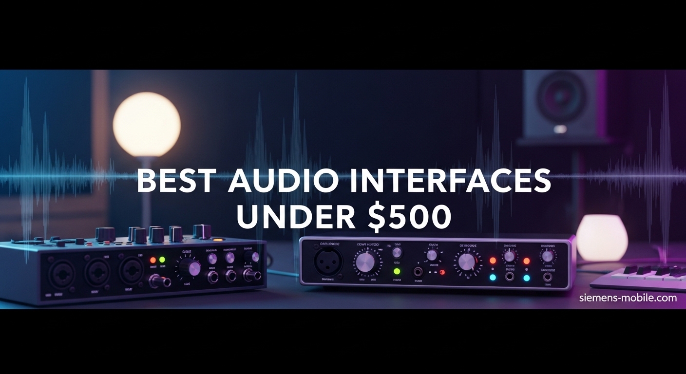 Best Audio Interfaces Under $500