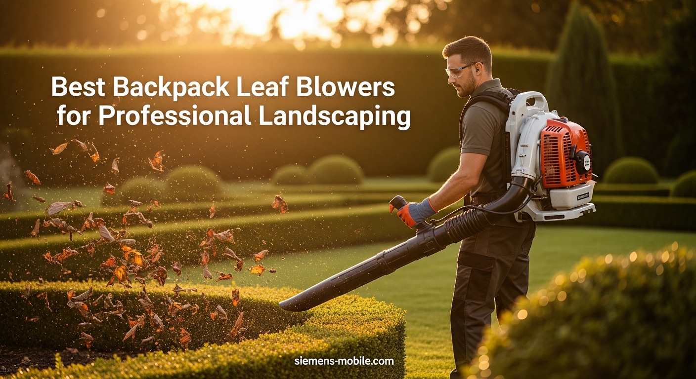 Best Backpack Leaf Blowers for Professional Landscaping