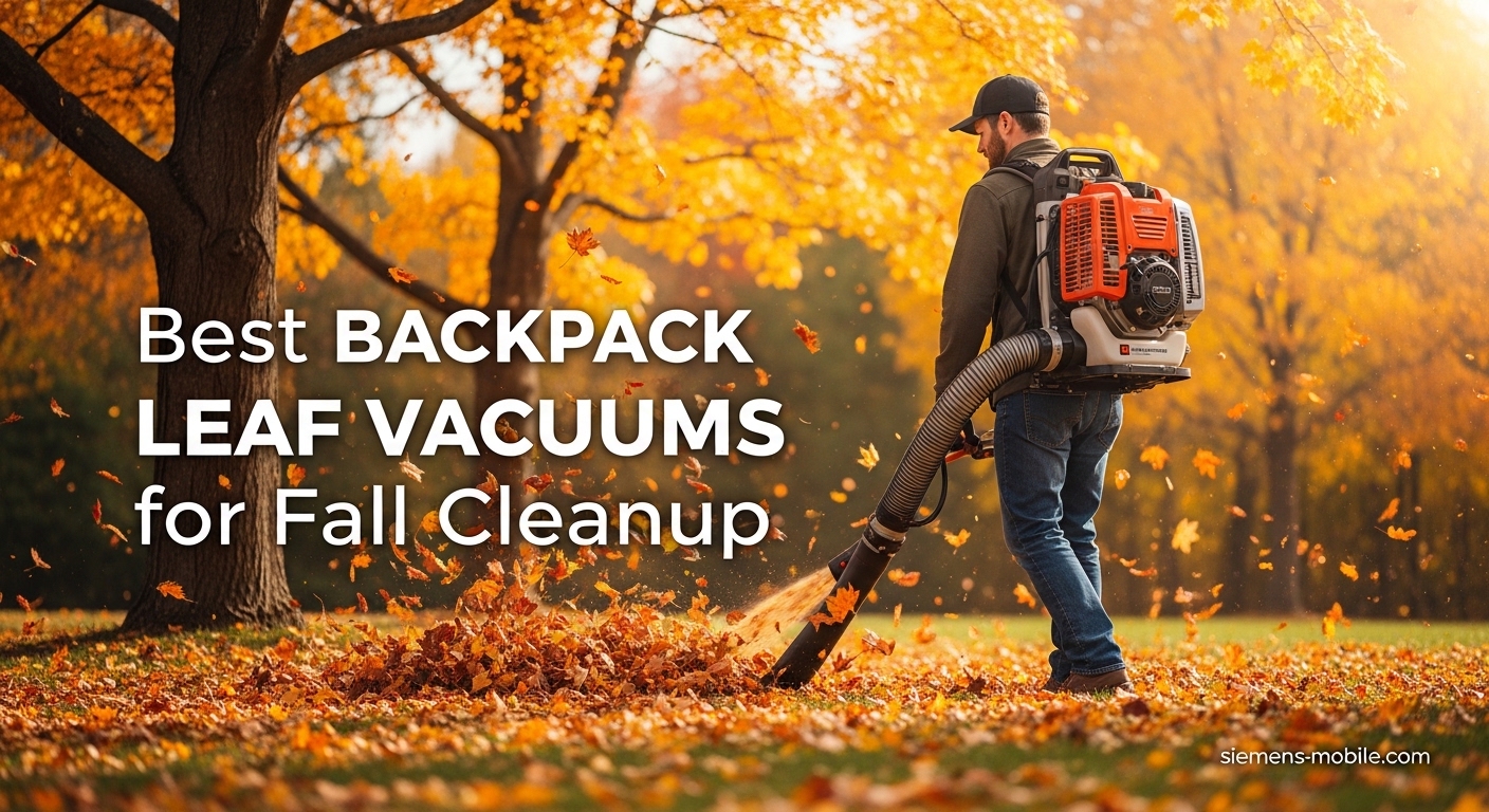 Best Backpack Leaf Vacuums for Fall Cleanup