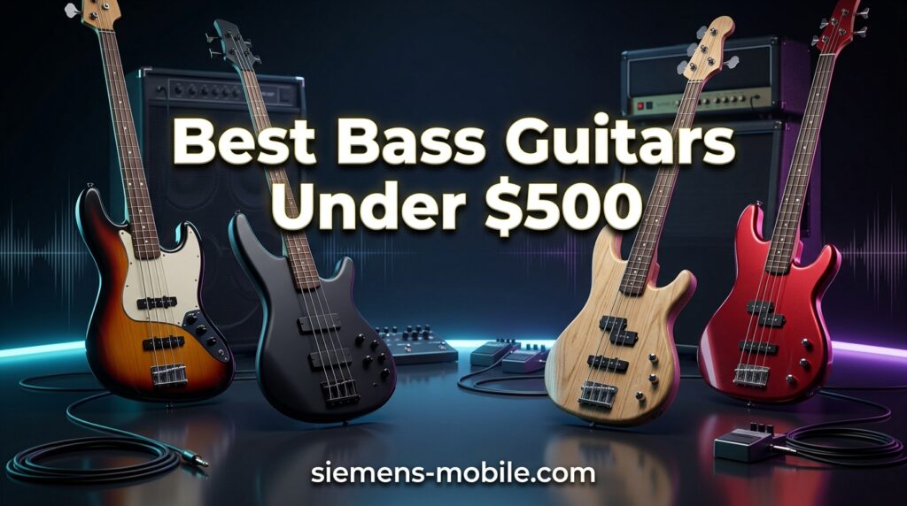 Best Bass Guitars Under $500