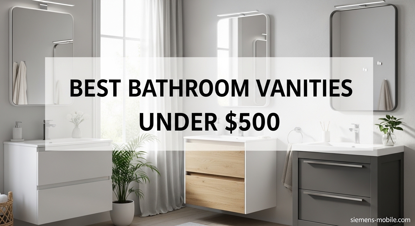 Best Bathroom Vanities Under $500