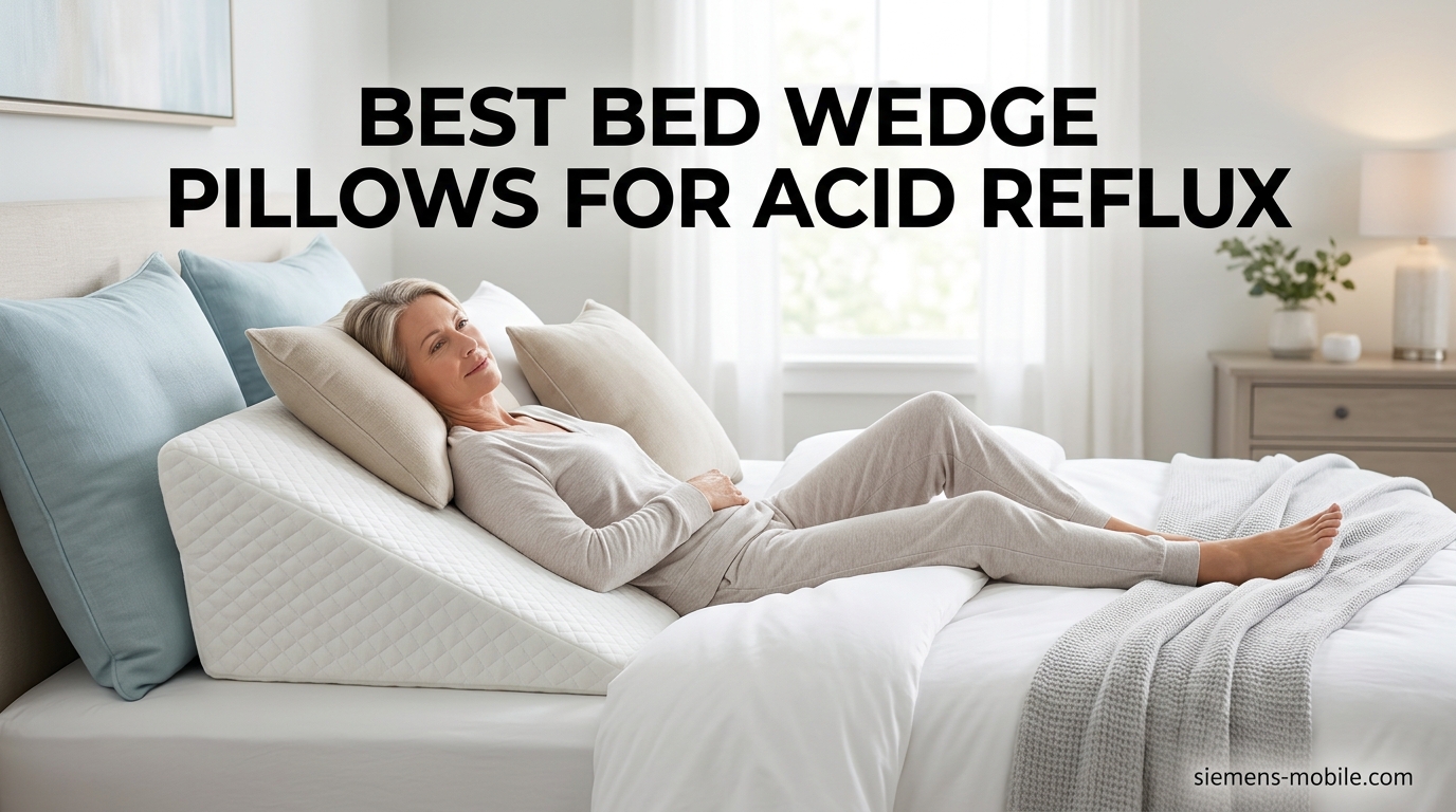 Best Bed Wedge Pillows for Acid Reflux