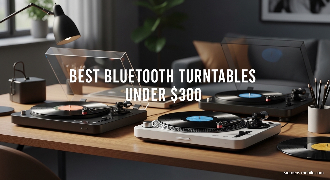 Best Bluetooth Turntables Under $300