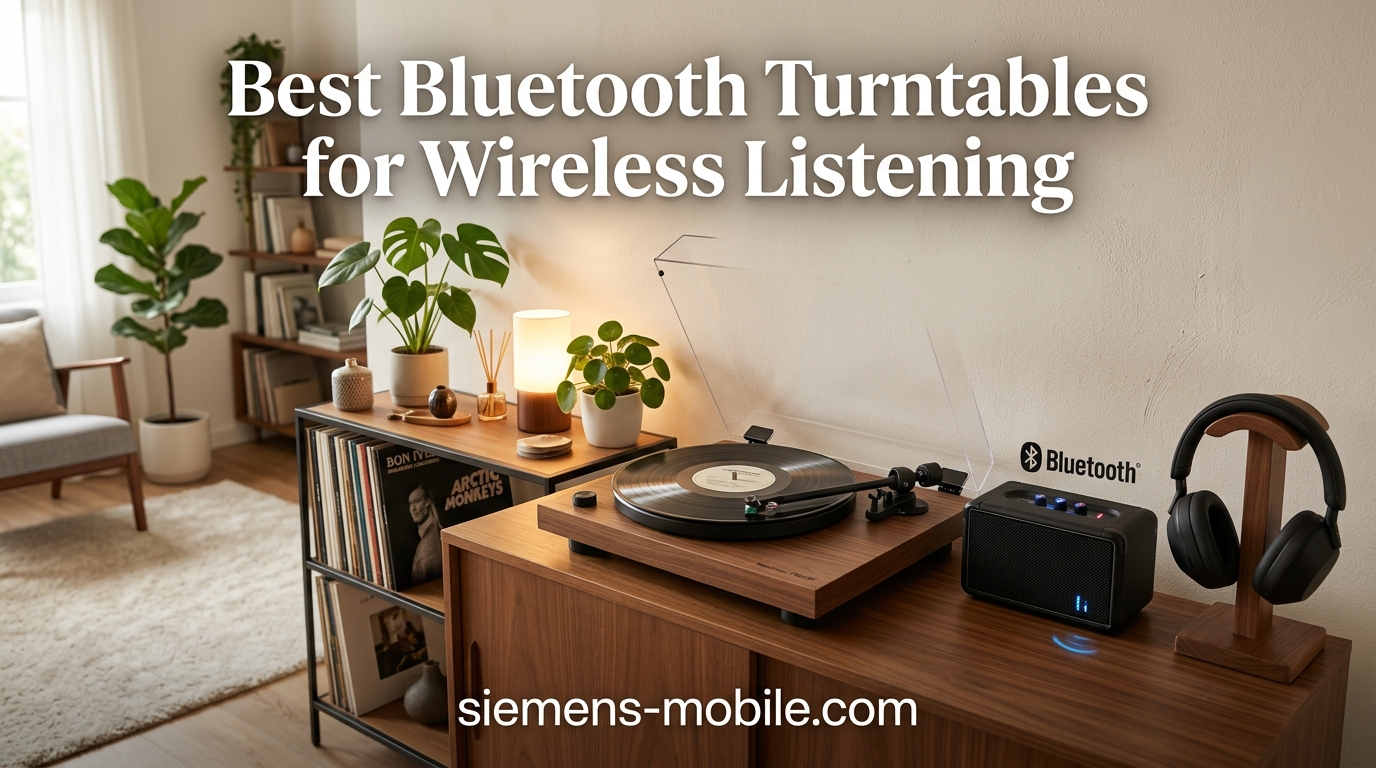 Best Bluetooth Turntables for Wireless Listening
