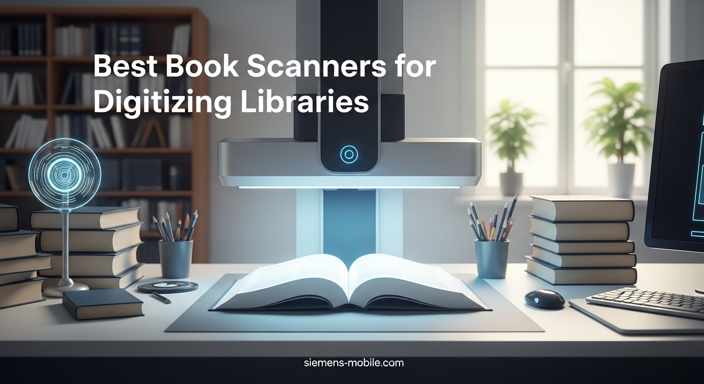 Best Book Scanners for Digitizing Libraries