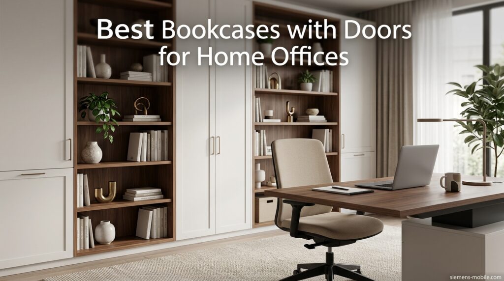 Best Bookcases with Doors for Home Offices