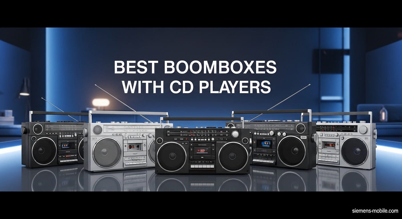Best Boomboxes with CD Players