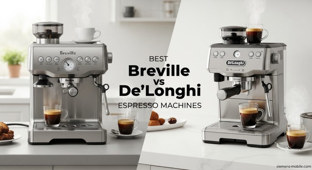 Best Breville vs De'Longhi Espresso Machines