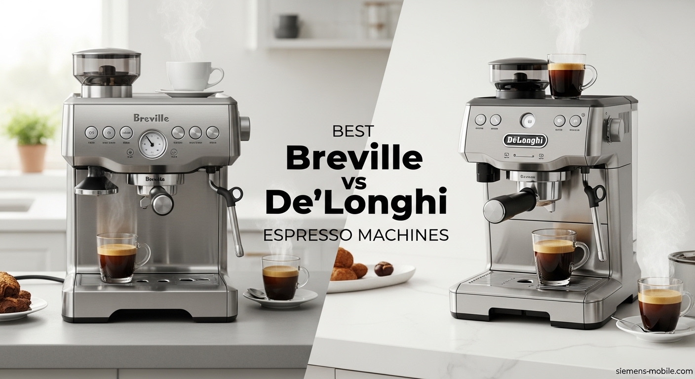 Best Breville vs De'Longhi Espresso Machines