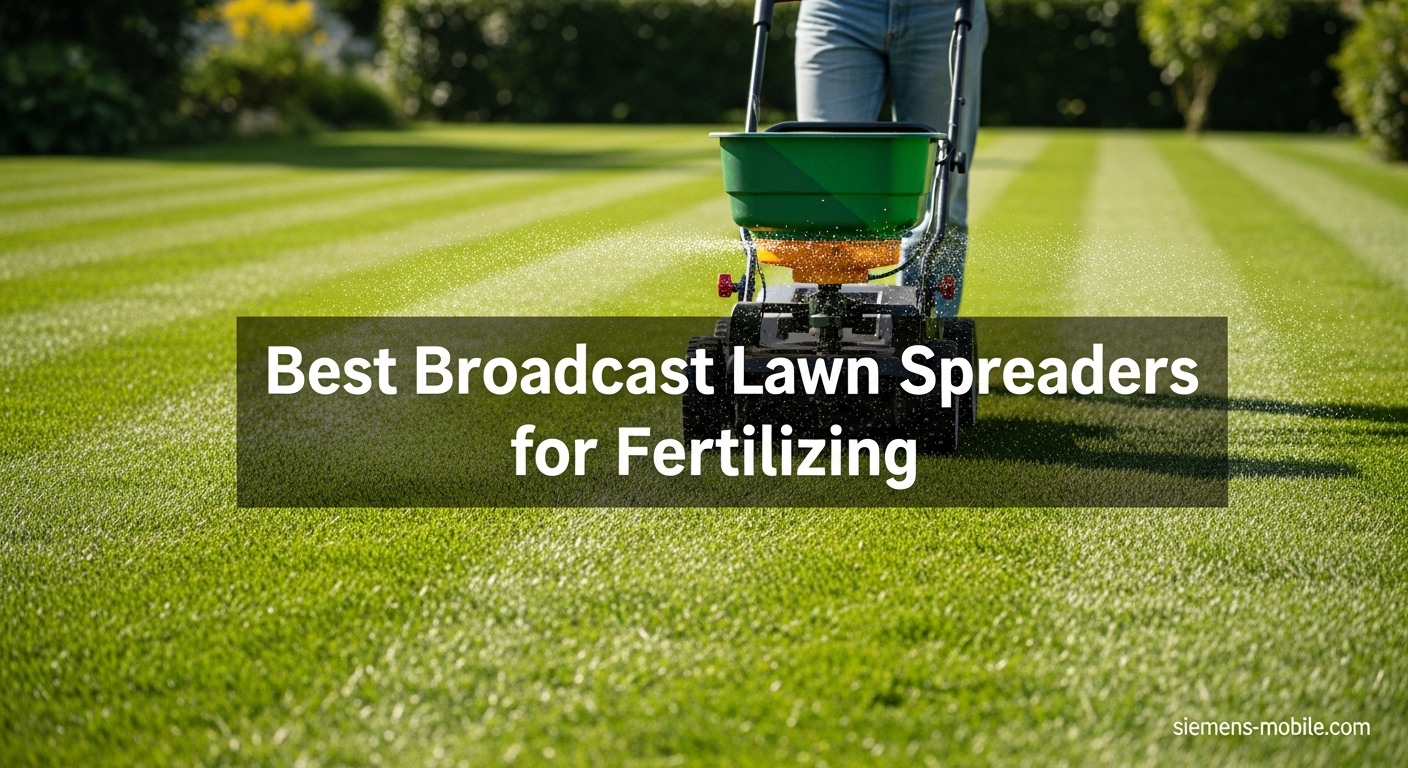 Best Broadcast Lawn Spreaders for Fertilizing