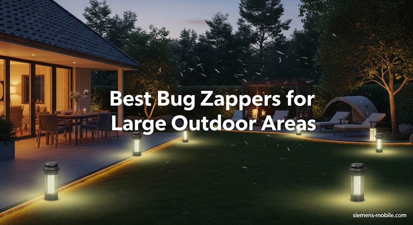 Best Bug Zappers for Large Outdoor Areas