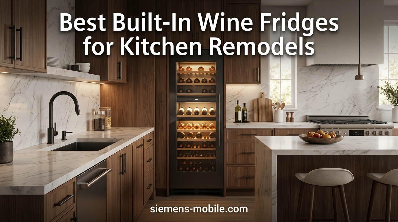 Best Built-In Wine Fridges for Kitchen Remodels